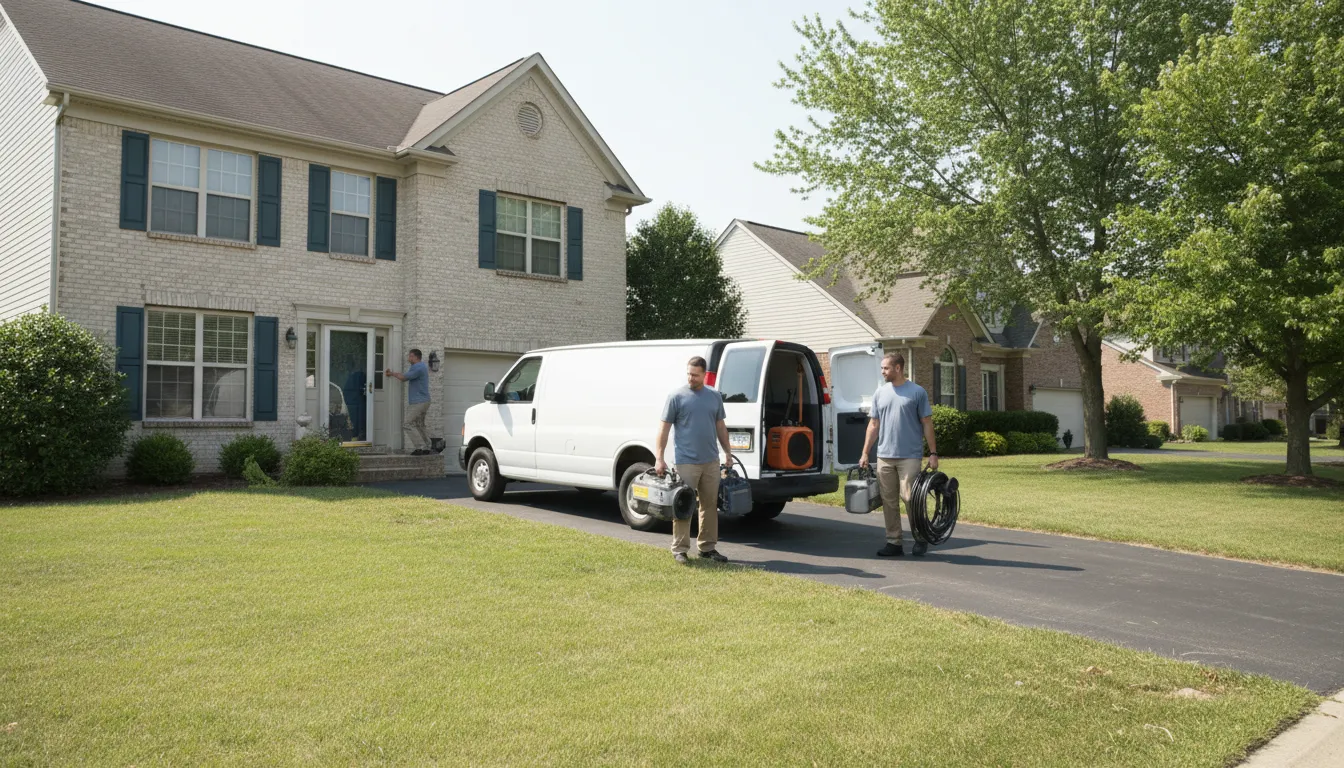 Emergency Water Extraction in Martins Ferry, Ohio